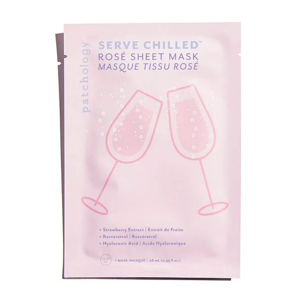 Serve Chilled | Rosé Facial Sheet Masks